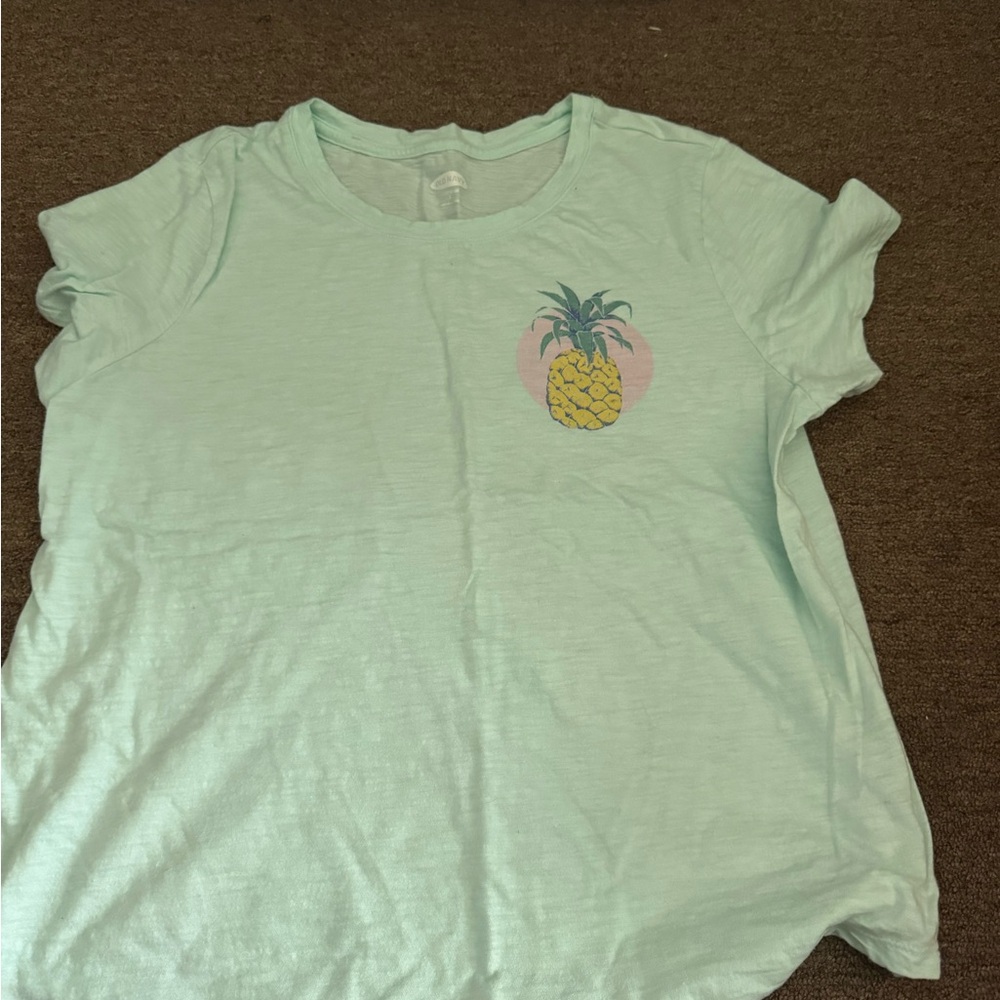 light blue tshirt